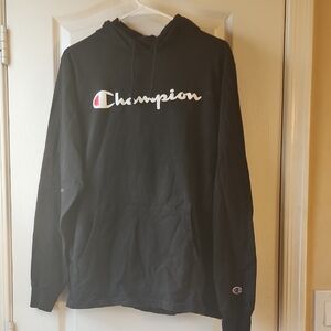 Champion Black Pullover Hoodie